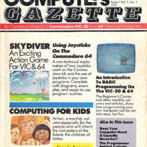 COMPUTE!'s Gazette - Issue #01 - July 1983