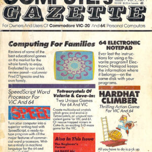 COMPUTE!'s Gazette - Issue #07 - January 1984