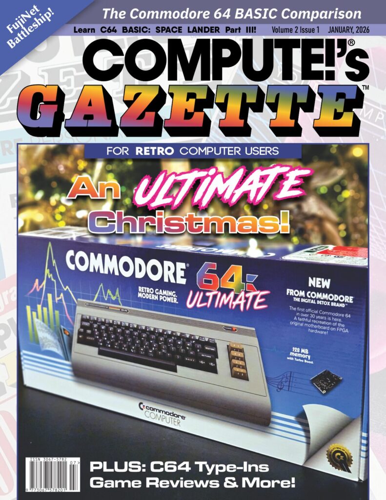 COMPUTE!'s Gazette Issue #7 Physical Edition