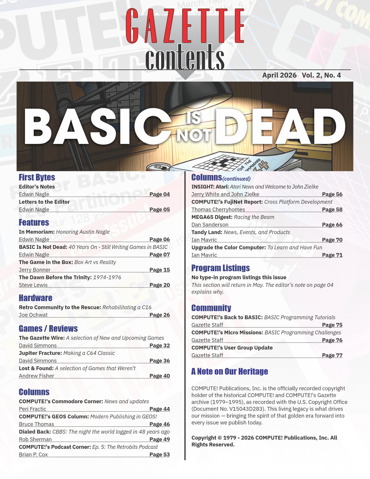 COMPUTE!'s Gazette Issue #10 Digital Edition - Image 2