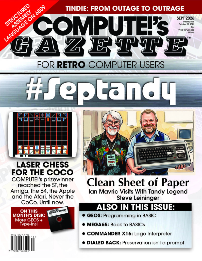 COMPUTE!'s Gazette Issue #15 Physical Edition
