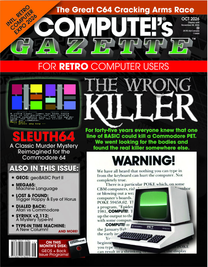 COMPUTE!'s Gazette Issue #16 Physical Edition